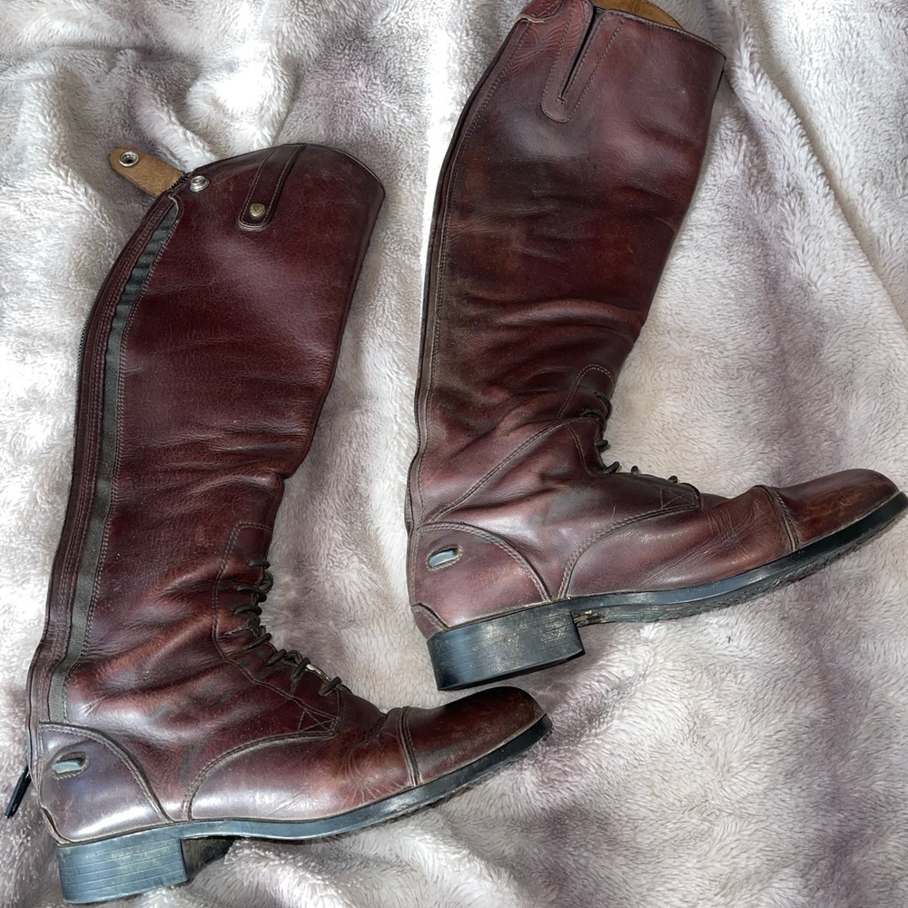 Ariat brown riding boots